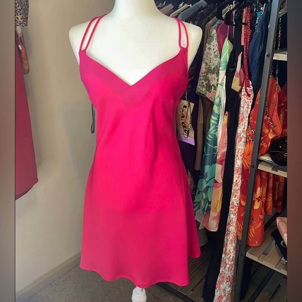Vintage L.A Glo Slip Dress - Picture 1 of 11